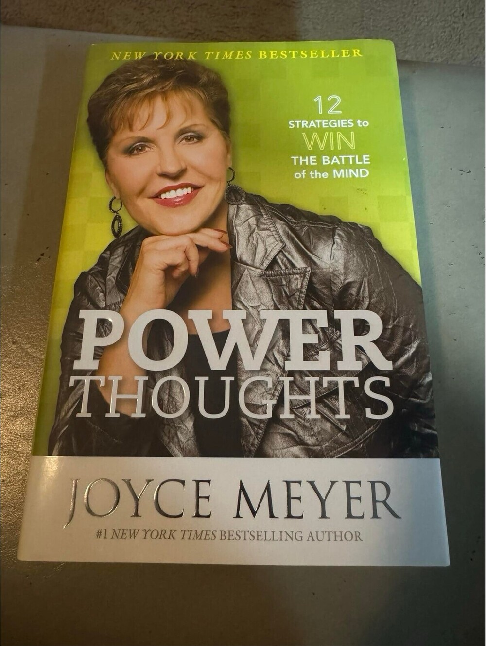Power Thoughts Joyce Meyer 12 Strategies to Win the Battle of the Mind 105WH